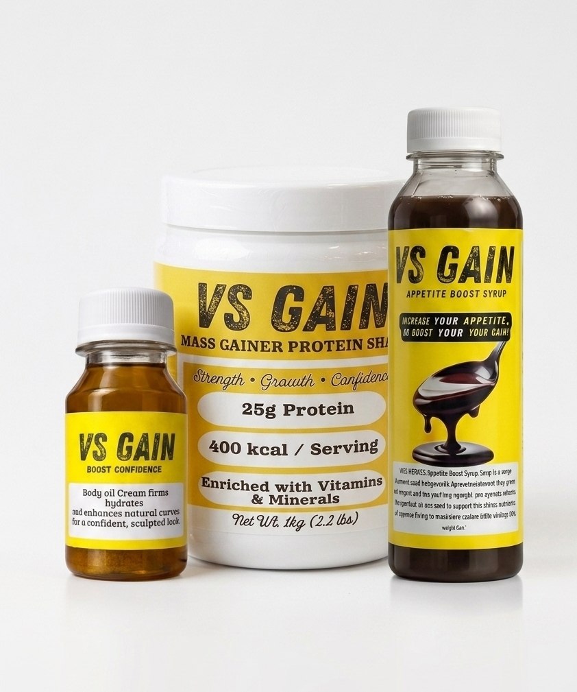 Comment utiliser la gamme VS Gain : Protéine, Sirop et Huile pour des résultats optimaux