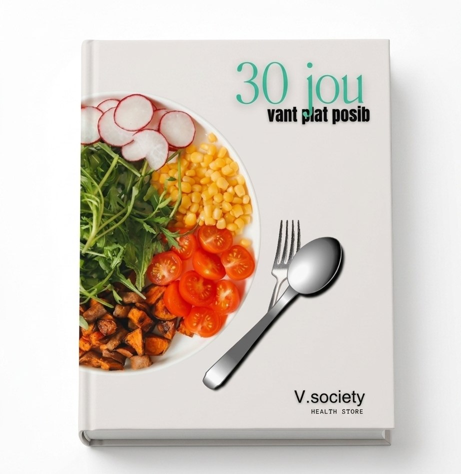 30 Jou Vant Plat — Pwogram Natirèl pou Pèdi Vant ou (eBook Kreyòl)