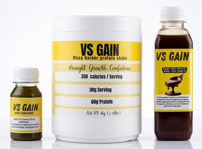 VS Gain — Gamme Naturelle pour Prendre du Volume & Sculpter votre Corps