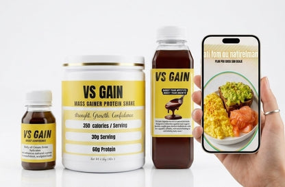 VS Gain — Gamme Naturelle pour Prendre du Volume & Sculpter votre Corps
