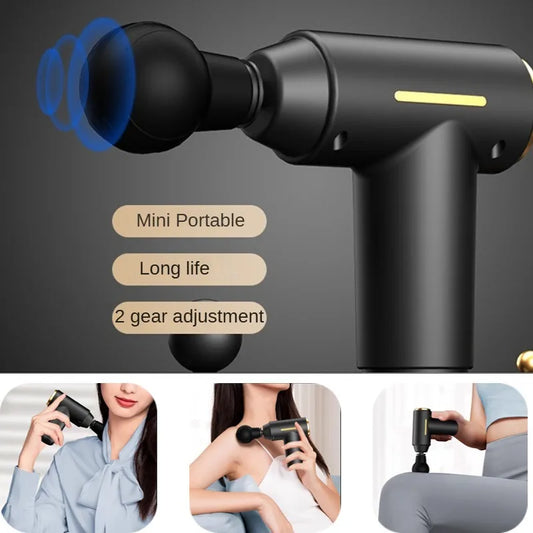 Pistolet de Massage Fascial Électrique – Relaxation Musculaire Profonde