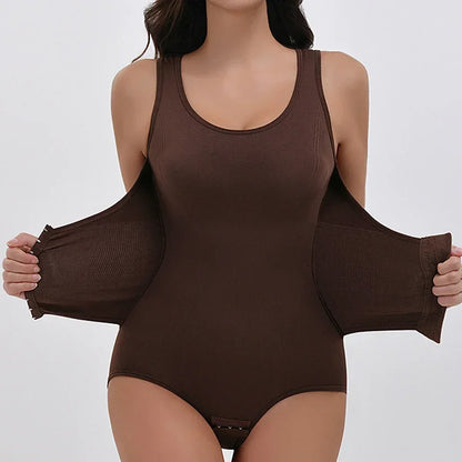 Bodysuit Gainant avec Ceinture Zippée – Ventre Plat & Taille Sculptée