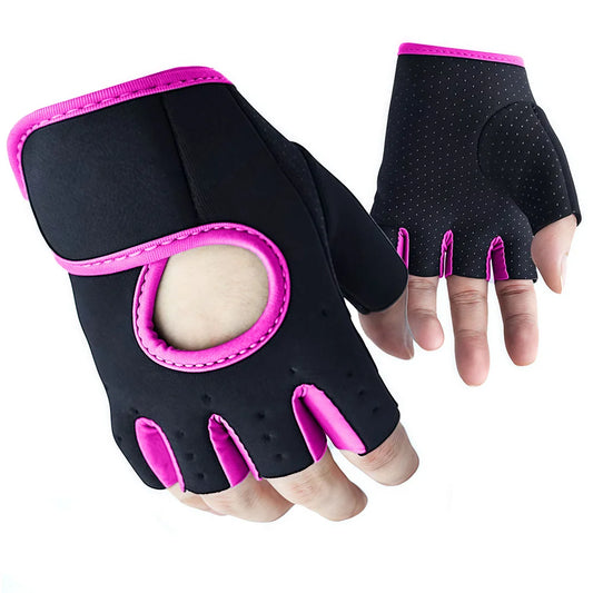 Gants de Fitness Demi-Doigts – Musculation, Haltères & Cyclisme